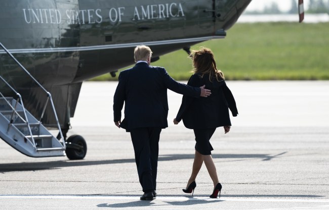 Donald Trump rozpoczął wizytę w Wielkiej Brytanii /WILL OLIVER  /PAP/EPA