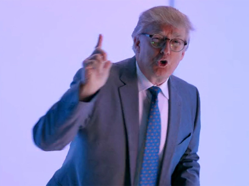 Donald Trump w parodii "Hotline Bling" /