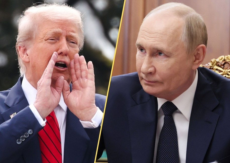 Donald Trump, Władimir Putin /PAP/EPA/SHAWN THEW /PAP