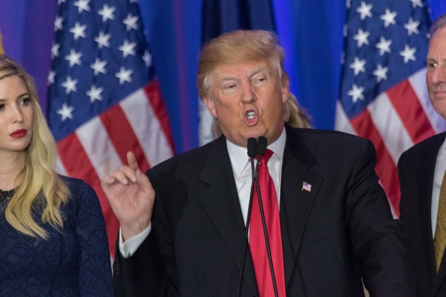 Donald Trump wygrał sobotnie prawybory prezydenckie Partii Republikańskiej w Karolinie Południowej /RICHARD ELLIS /PAP/EPA