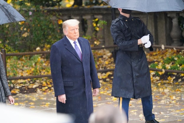 Donald trump zapowiada składanie kolejnych pozwów wyborczych /EPA/Chris Kleponis / POOL /PAP/EPA