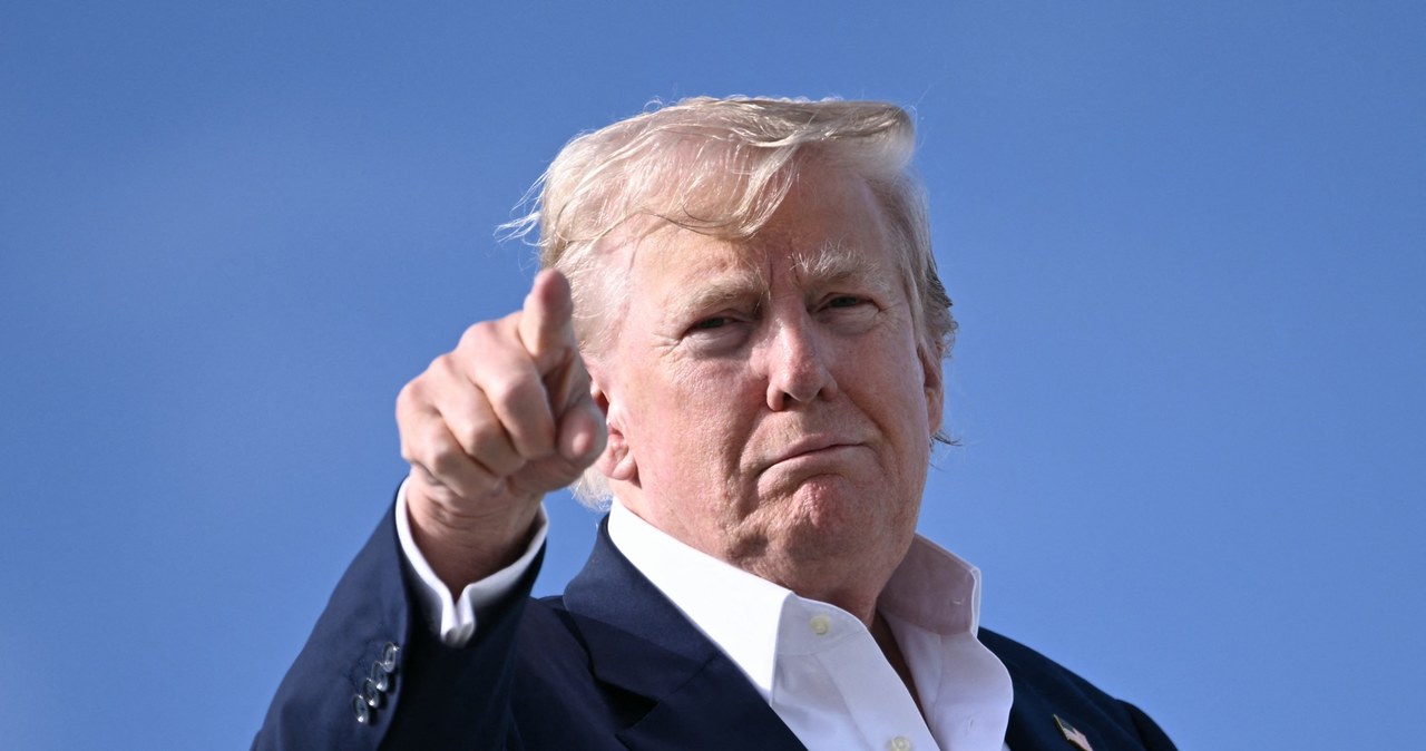 Donald Trump zawarł umowę handlową z Koreą Południową /Brendan Smialowski /AFP