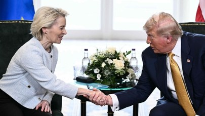 Donald Trump zmienia zdanie po rozmowie z Ursulą von der Leyen