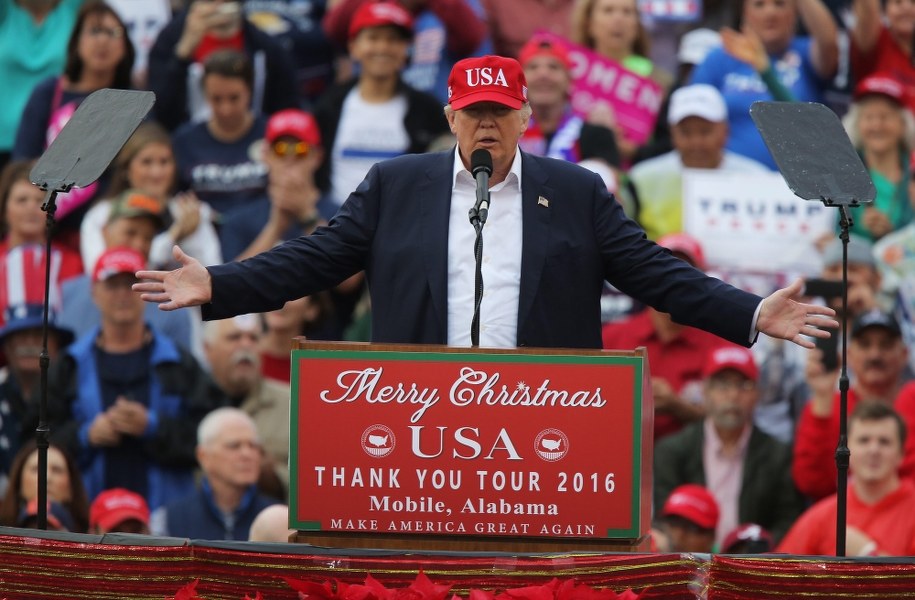 Donald Trump / 	DAN ANDERSON /PAP/EPA