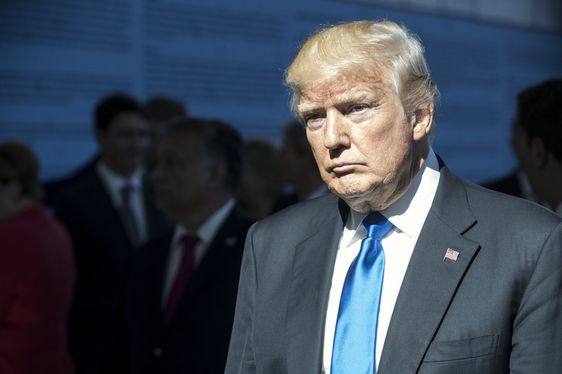 Donald Trump /ETIENNE LAURENT /PAP/EPA
