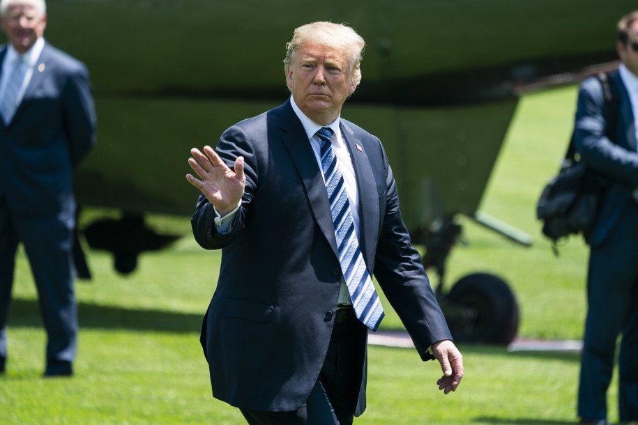 Donald Trump /JIM LO SCALZO /PAP/EPA