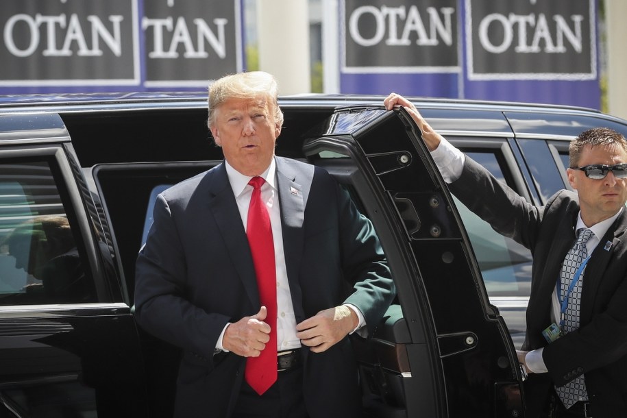 Donald Trump /OLIVIER HOSLET /PAP/EPA