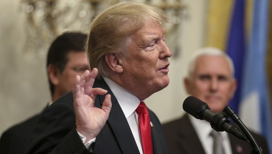 Donald Trump /Oliver Contreras/POOL /PAP/EPA