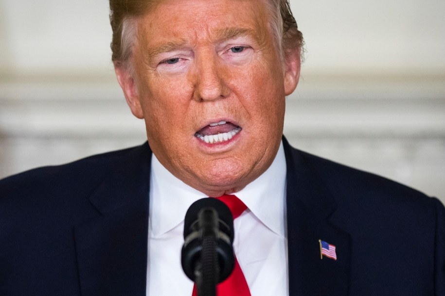 Donald Trump /JIM LO SCALZO /PAP/EPA