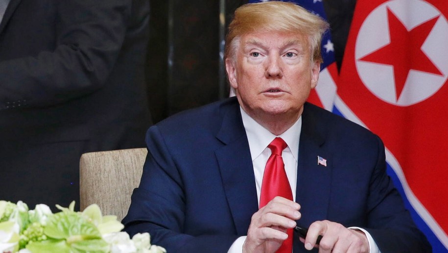 Donald Trump /KEVIN LIM / THE STRAITS TIMES  /PAP/EPA