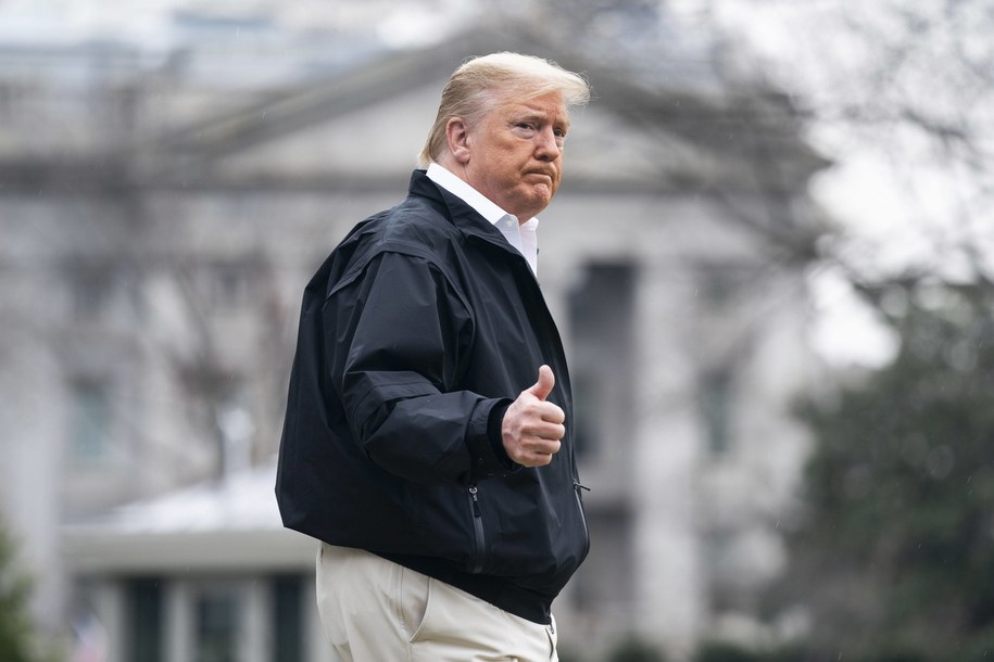 Donald Trump /JIM LO SCALZO /PAP/EPA