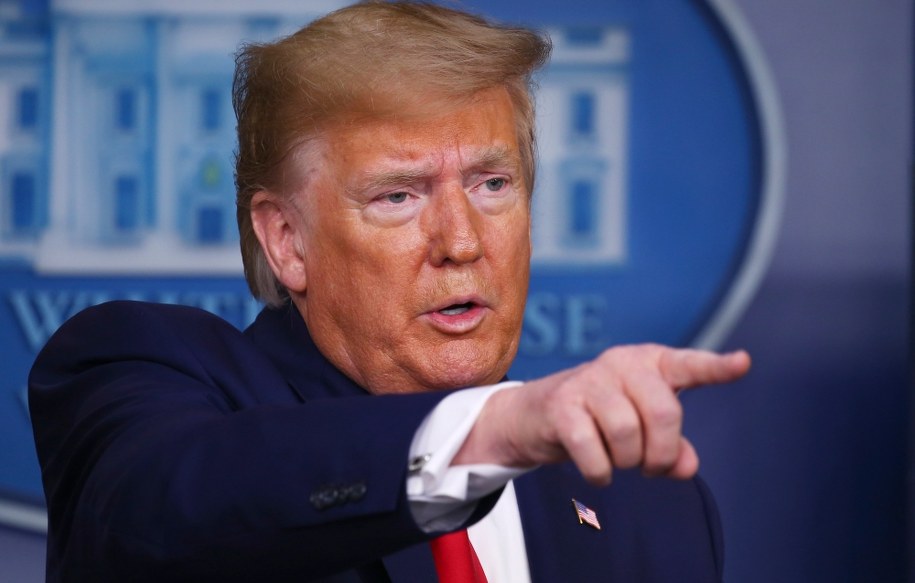 Donald Trump /TASOS KATOPODIS / POOL /PAP/EPA