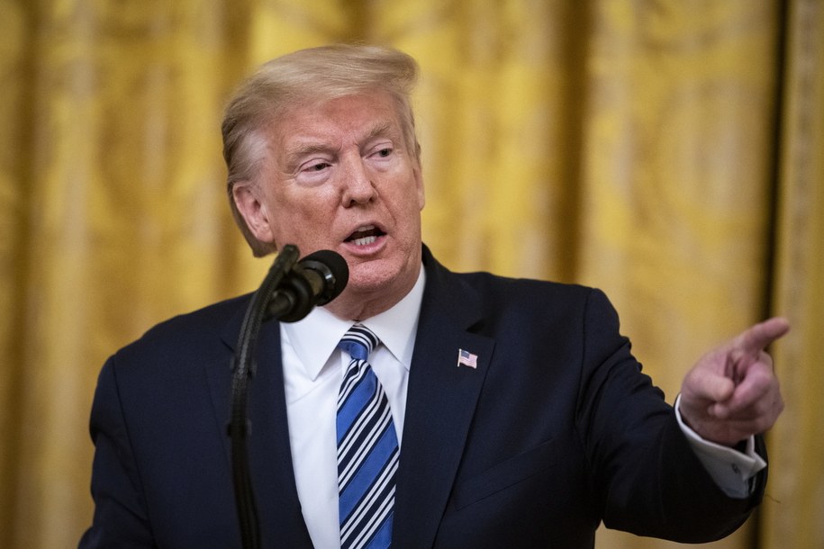 Donald Trump /AL DRAGO / POOL /PAP/EPA