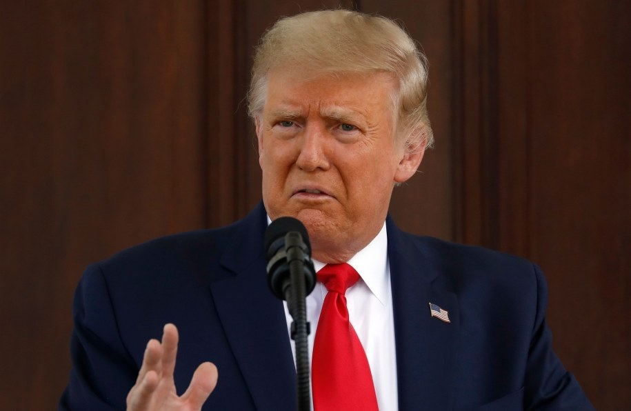 Donald Trump /YURI GRIPAS / POOL /PAP/EPA