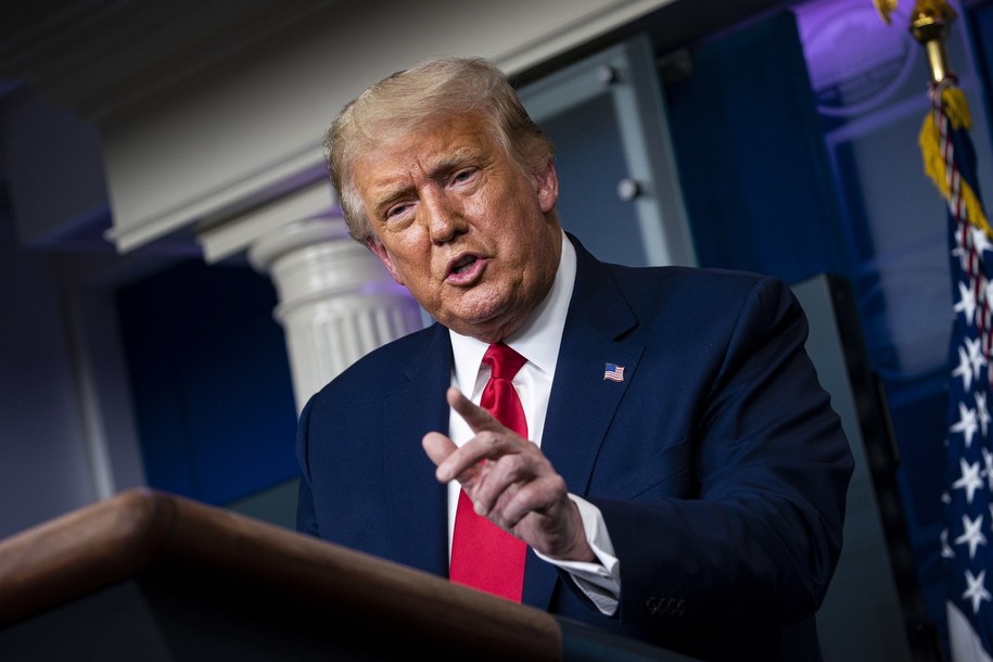 Donald Trump /AL DRAGO / POOL /PAP/EPA