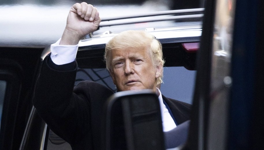 Donald Trump /JUSTIN LANE /PAP