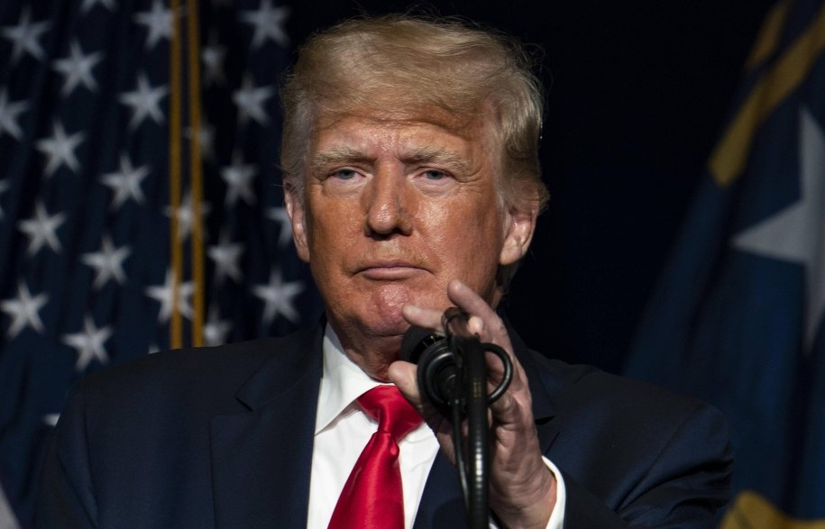 Donald Trump /Tasos Katopodis /PAP/EPA