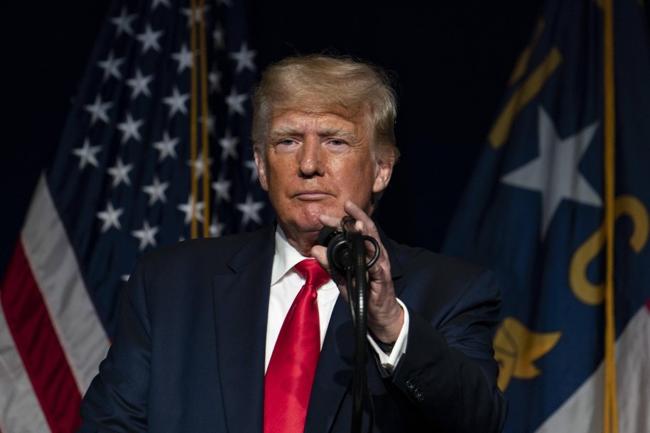 Donald Trump /Tasos Katopodis /PAP/EPA