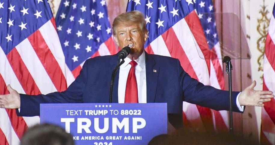 Donald Trump /Newscom /PAP/EPA