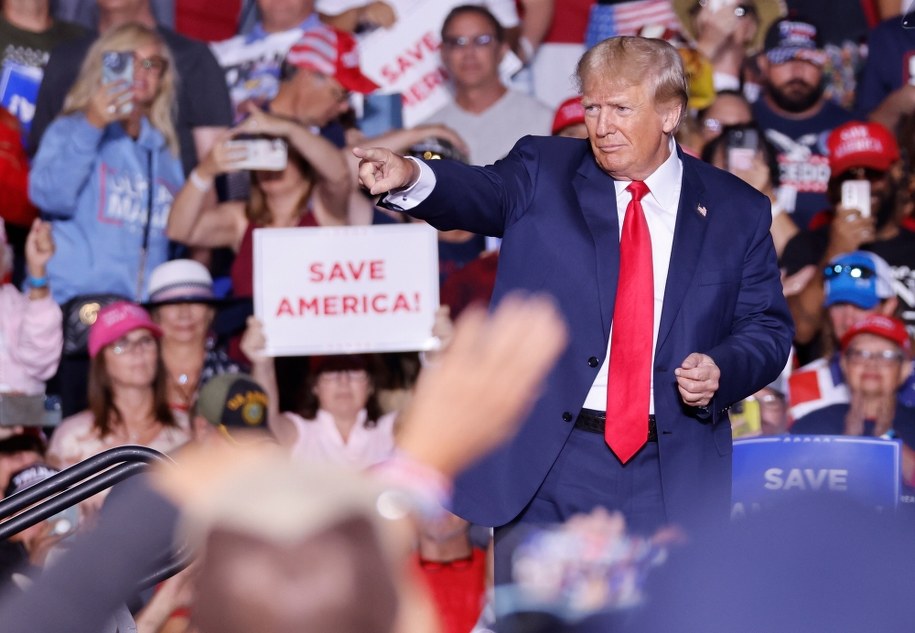 Donald Trump /PETER DaSILVA /PAP/EPA