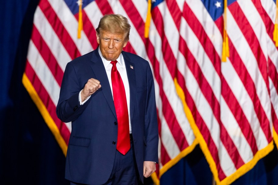 Donald Trump /JIM LO SCALZO /PAP/EPA