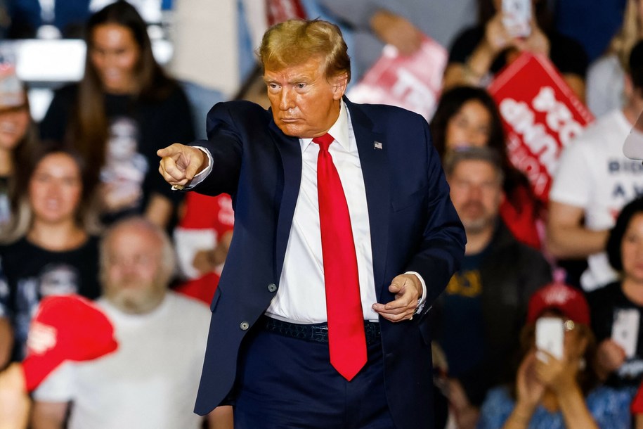 Donald Trump /JULIA NIKHINSON/AFP /East News