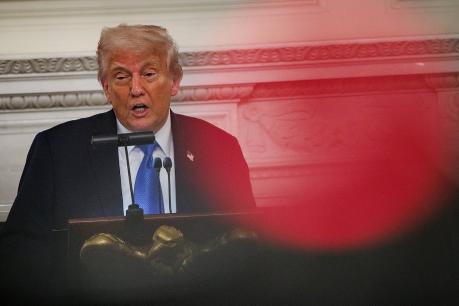 Donald Trump /SAMUEL CORUM / POOL /PAP/EPA