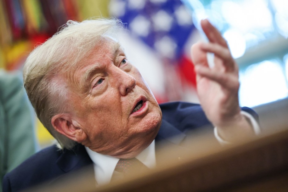 Donald Trump /SAMUEL CORUM / POOL /PAP/EPA