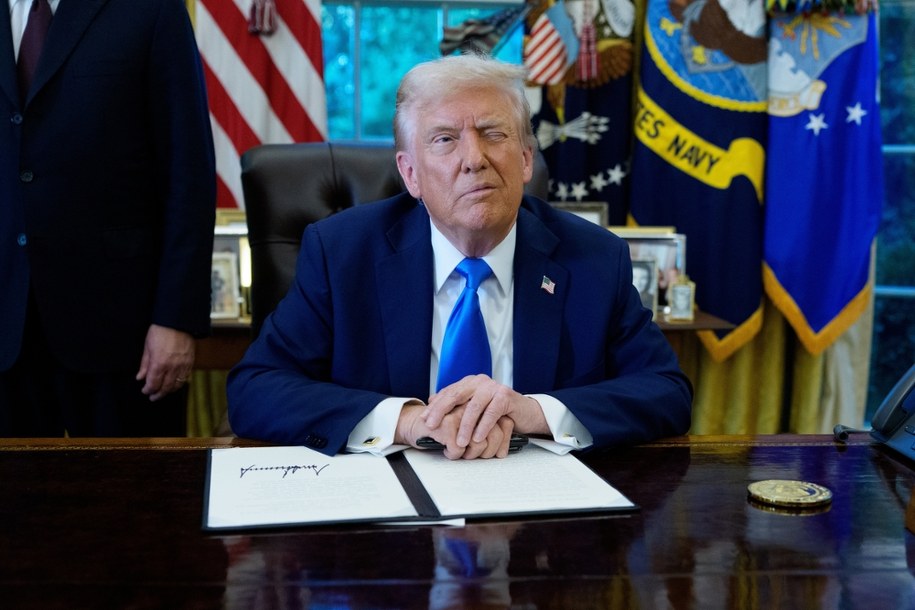 Donald Trump /AARON SCHWARTZ / POOL /PAP/EPA