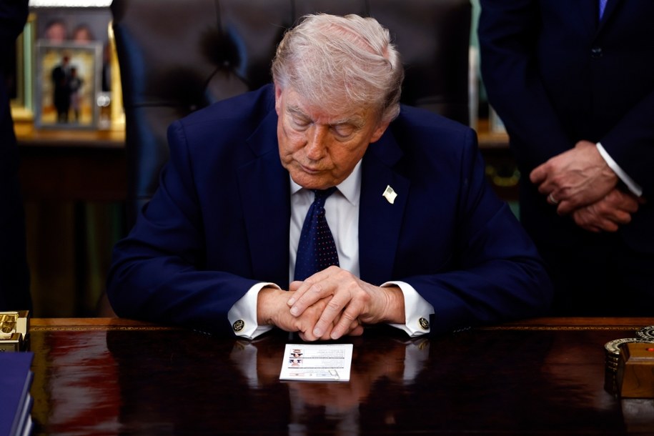 Donald Trump /	WILL OLIVER /PAP