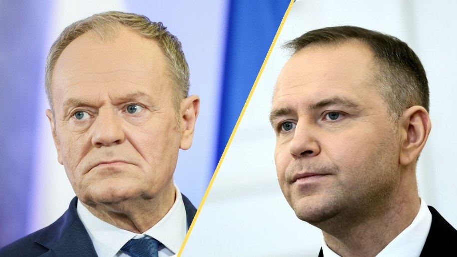 Donald Tusk, Karol Nawrocki /Anita Walczewska/East News /East News