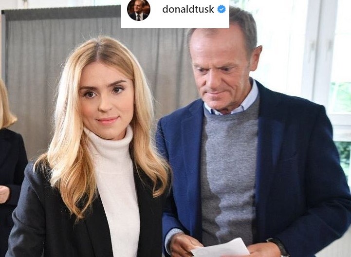 Donald Tusk, Kasia Tusk - @donaldtusk /Instagram