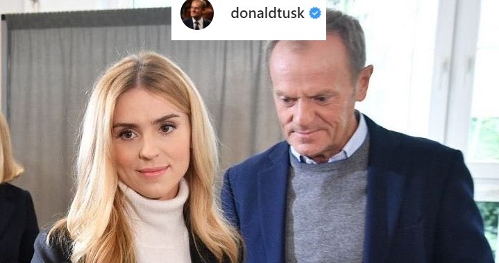 Donald Tusk, Kasia Tusk - @donaldtusk /Instagram