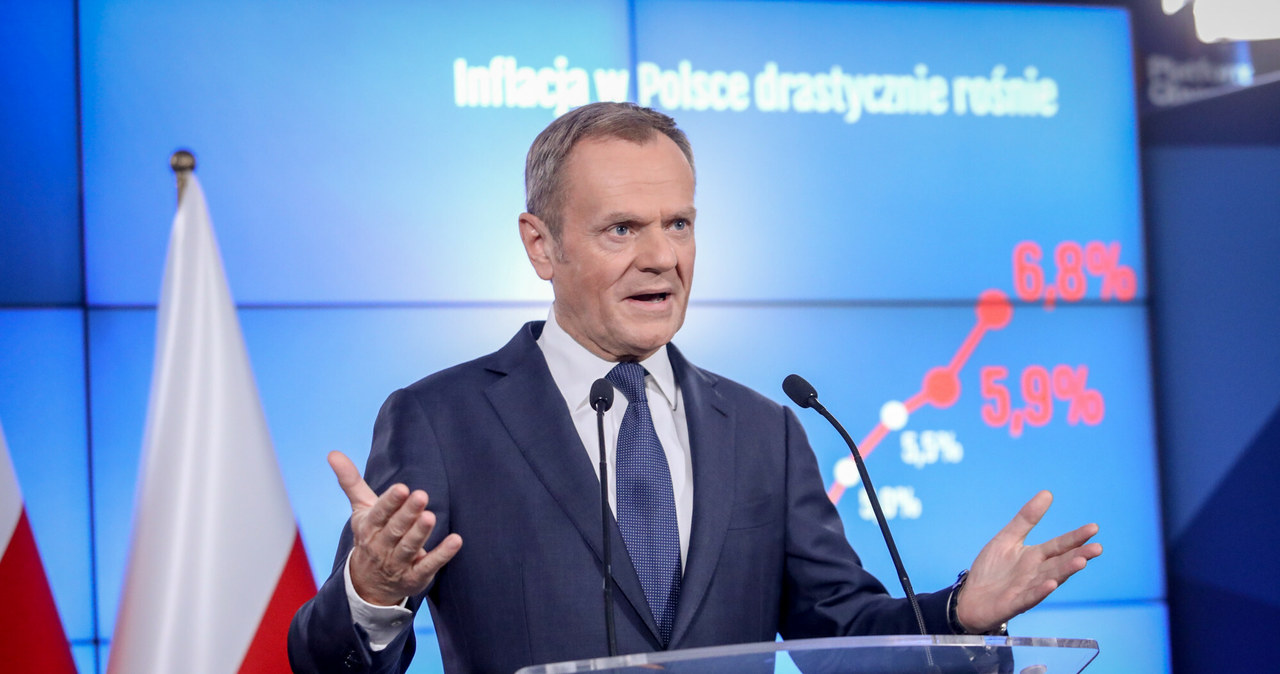 Donald Tusk, lider PO /Tomasz Jastrzębowski /Reporter