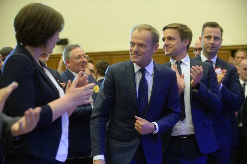 Donald Tusk na UW /Jan Bielecki /East News