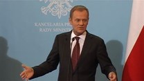 Donald Tusk o notatce ABW