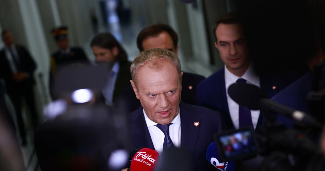 Donald Tusk o współpracy z nowym prezydentem - Karolem Nawrockim /Filip Naumienko /Reporter