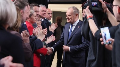 Donald Tusk ogłosił "dziesiątkę" na wybory parlamentarne