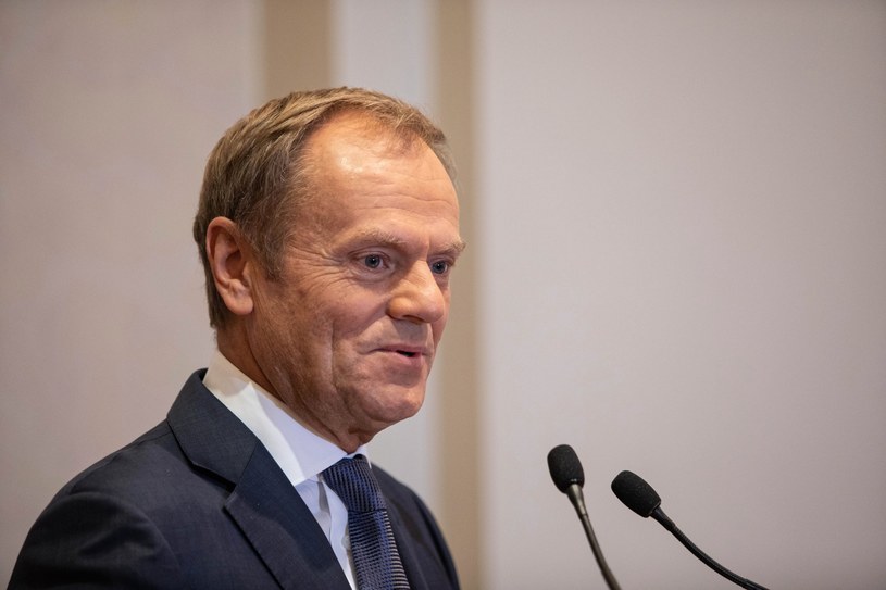 Donald Tusk podczas dorocznej konferencji „Rola Kościoła katolickiego w procesie integracji europejskiej" /Jan Graczyński /PAP
