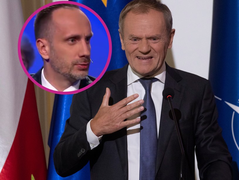 Donald Tusk ponownie bohaterem TVP Info /Jacek Szydłowski /Agencja FORUM