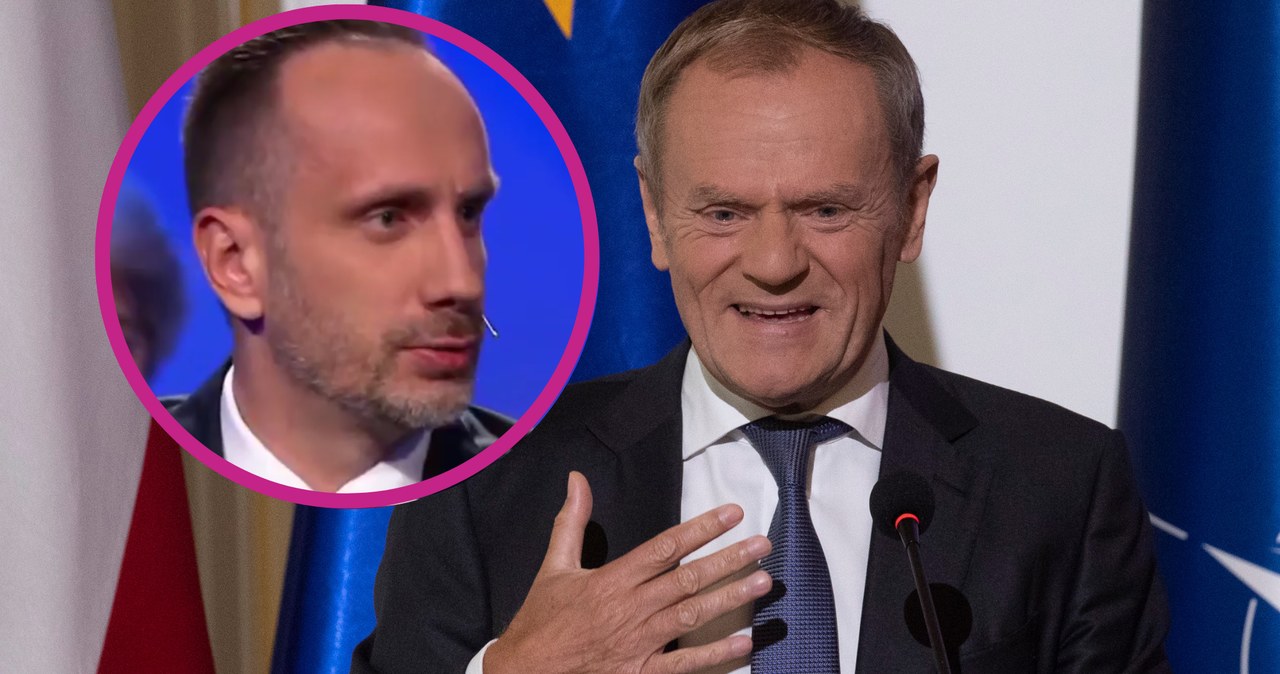 Donald Tusk ponownie bohaterem TVP Info /Jacek Szydłowski /Agencja FORUM