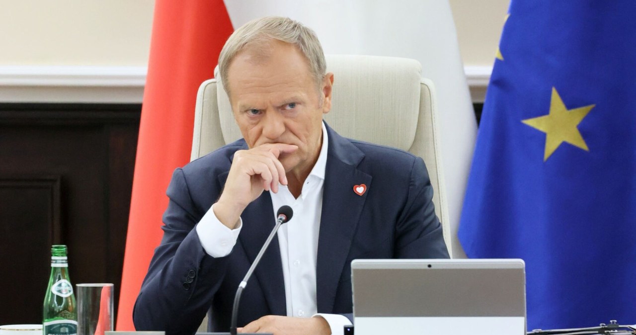 Donald Tusk, premier polskiego rządu /Wojciech Olkusnik/East News /East News