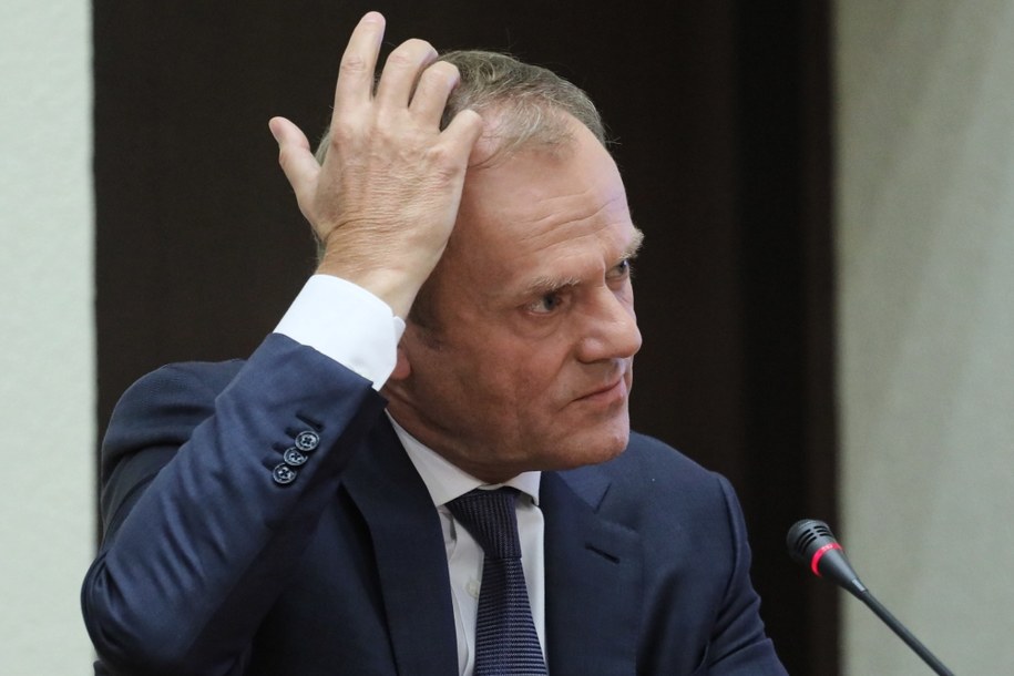 Donald Tusk przed komisją śledczą ds. Amber Gold /Paweł Supernak /PAP