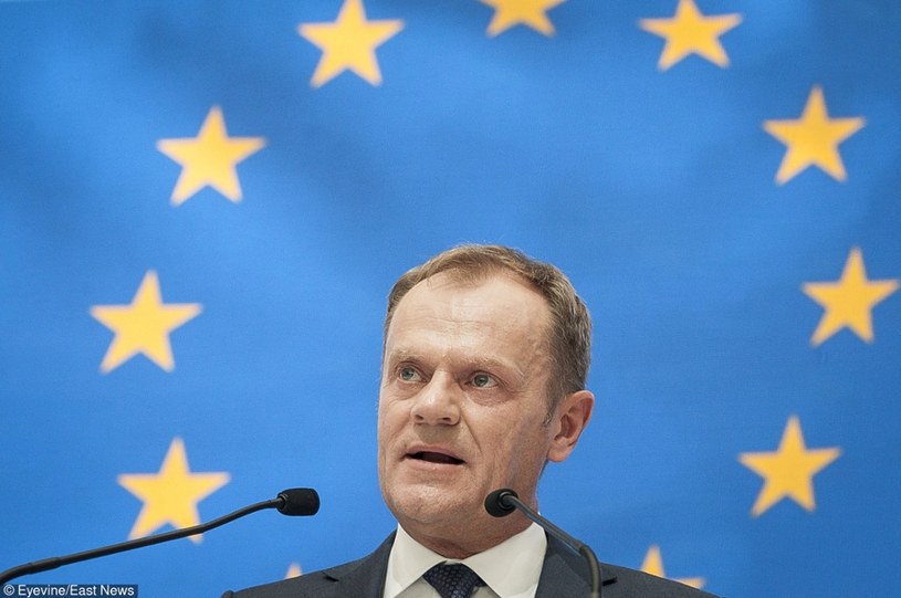 Donald Tusk, przewodniczący Rady Europejskiej /Wiktor Dabkowski    /East News