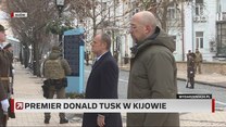Donald Tusk rozpoczął wizytę w Kijowie