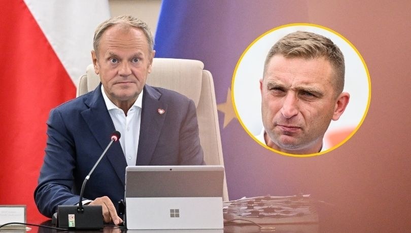 Donald Tusk skomentował ułaskawienie Roberta Bąkiewicza /Radek Pietruszka/Darek Delmanowicz /PAP