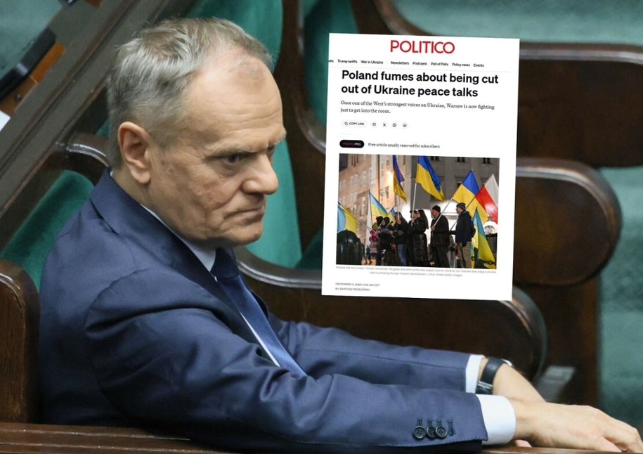 Donald Tusk stał się bohaterem artykułu w "Politico" /	Wojciech Olkuśnik /East News