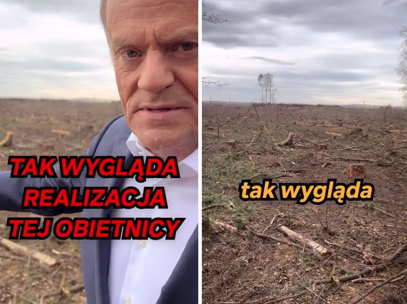 Donald Tusk w Jaworznie /Donald Tusk /Twitter