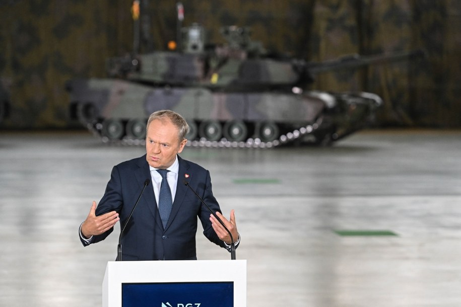 Donald Tusk w WZL Dęblin /PAP