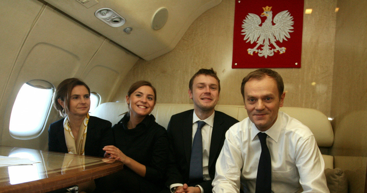 Donald Tusk z rodziną, 2007 r. /Stefan Maszewski /East News